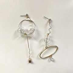 Mismatched Bubble Earrings