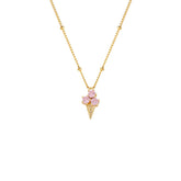 Ice Cream Cone Necklace