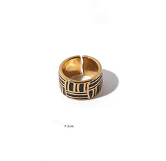 Geometric Enamel Ring