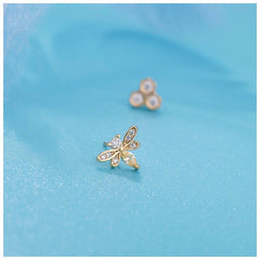 Bee & Honeycomb Earring Set