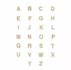 Initial Letter Stud Earrings