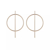 Geometric Minimalist Earrings