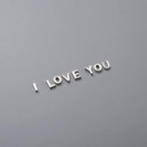 Silver Initial Letter Pendent