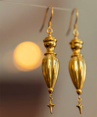 Boho Bottle Of Time Dangle Earrings