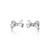 Tiny Bow Stud Earrings | Bow Tie| Sterling Silver| Cute | Best Gift for Her