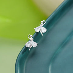 Tiny Ballerina Earrings| Dancer Studs|