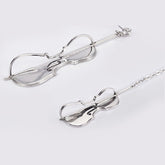 Violin Dangle Earrings| Cello Earrings | Guitar | Mismatched| Asymmetric | Gifts for musicians | Music