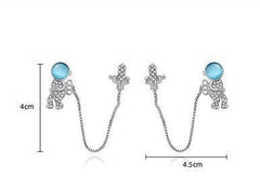 Rocket Earrings| Spaceship Studs| Astronaut | Galaxy | Space