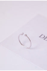 Skinny Rectangle Ring| Adjustable Ring| S925| Emerald cut| Geometric ring| Minimalist