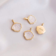 Seashell necklace | Gold filled | Shell necklace | Shell pendant