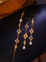 Starburst Bracelet| Dainty Pearl Bracelet