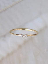 Tiny Little Heart Ring| Delicate Tiny heart Ring| Floral Ring| Skinny Ring| Stacking Ring| Stackable