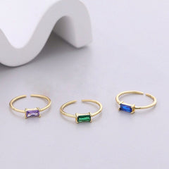 Skinny emerald ring |Boho stacking ring | Minimalist | Tiny sapphire ring| Amethyst