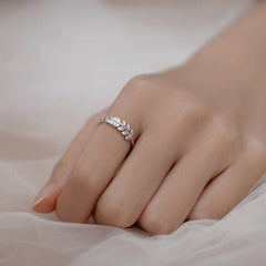 Leaf Branch Adjustable Ring