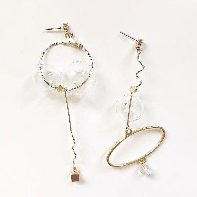Mismatched Bubble Earrings