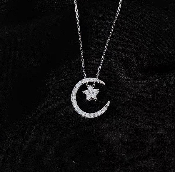 Moon Star Necklace