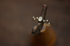 Flower Branches Adjustable Ring