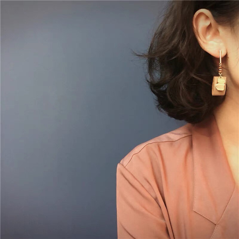 Cubism Face Earrings