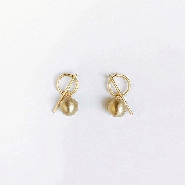 Geometric Minimalistic Earrings