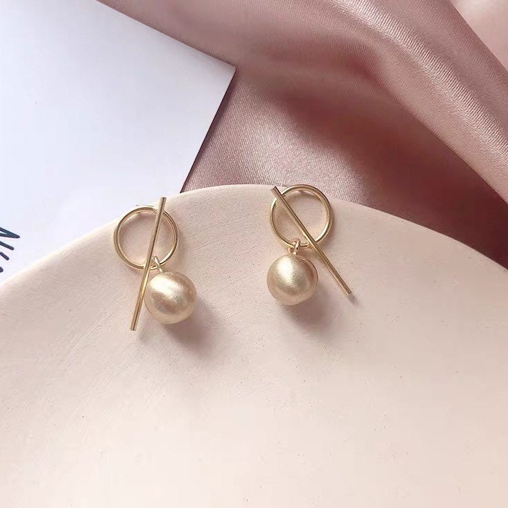 Geometric Minimalistic Earrings