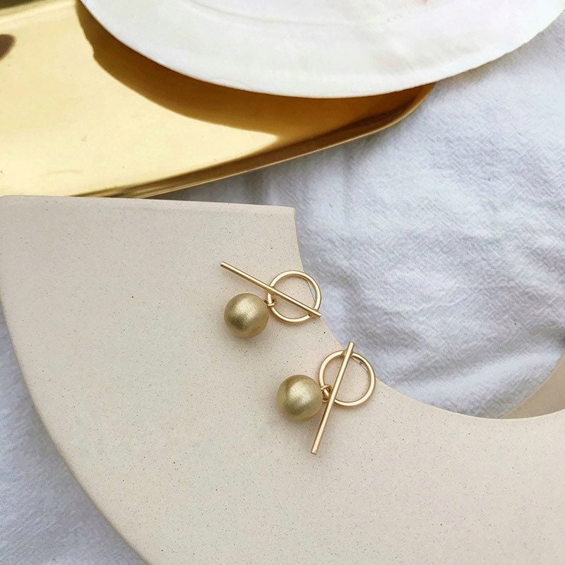 Geometric Minimalistic Earrings