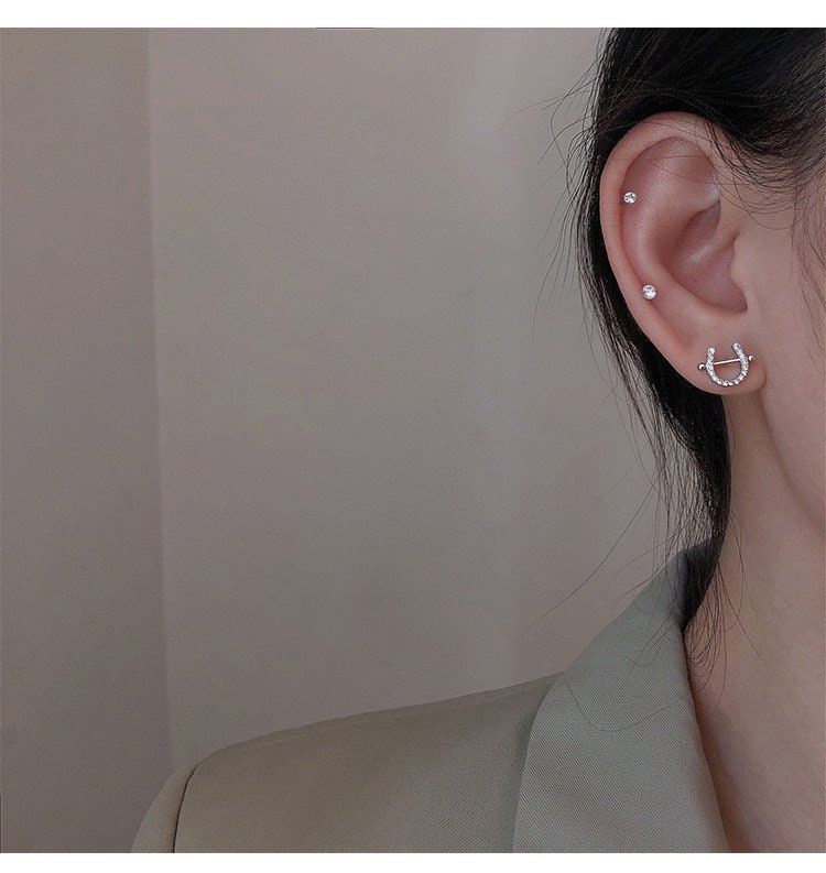 Lucky Horseshoe Earrings