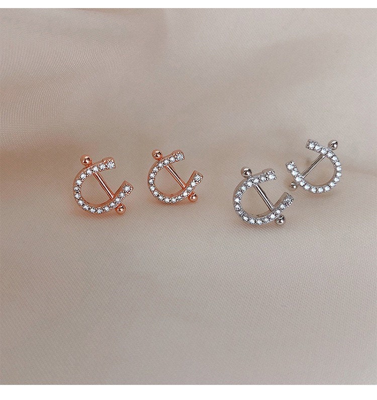 Lucky Horseshoe Earrings