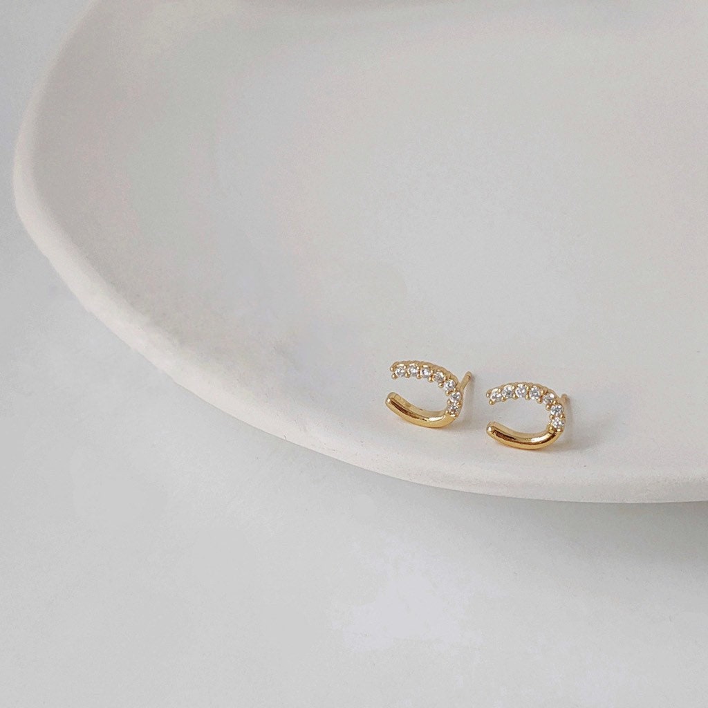 Lucky Horseshoe Studs