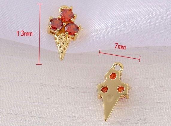 Ice Cream Cone Necklace