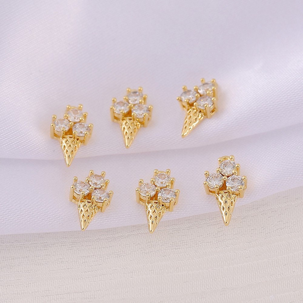 Ice Cream Cone Necklace