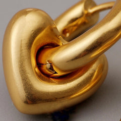 Heart Embrace Hoop Earrings