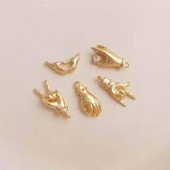 Love Hand Gesture Necklace