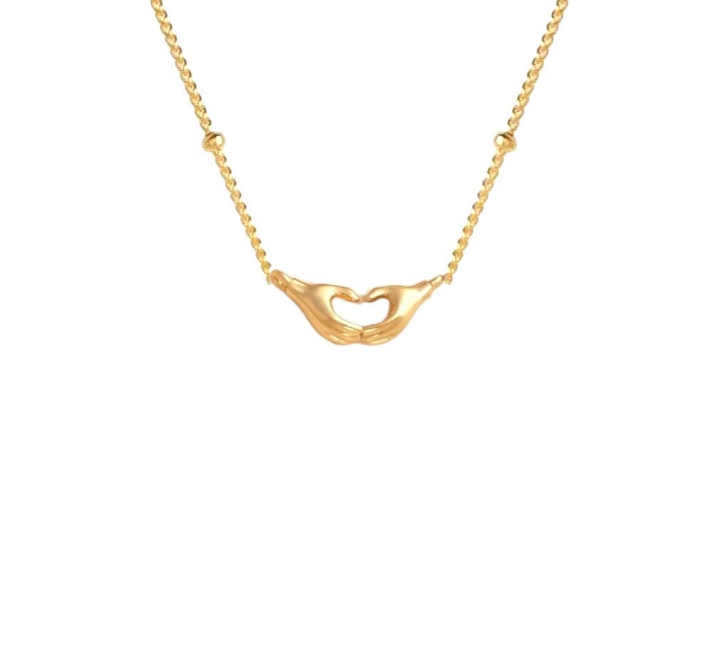Love Hand Gesture Necklace