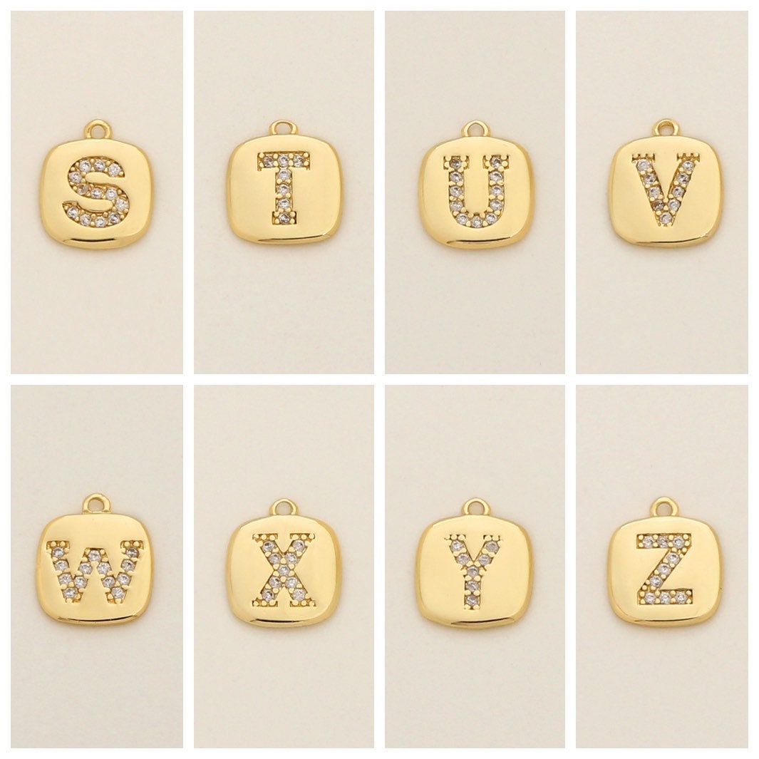 Initial Letter Pendent