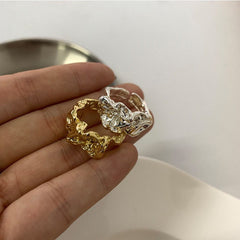 Foil Paper Texture Ring