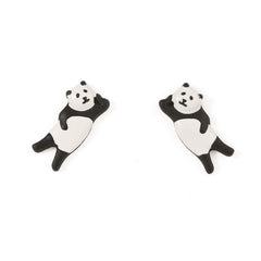 Lazy Panda Earrings