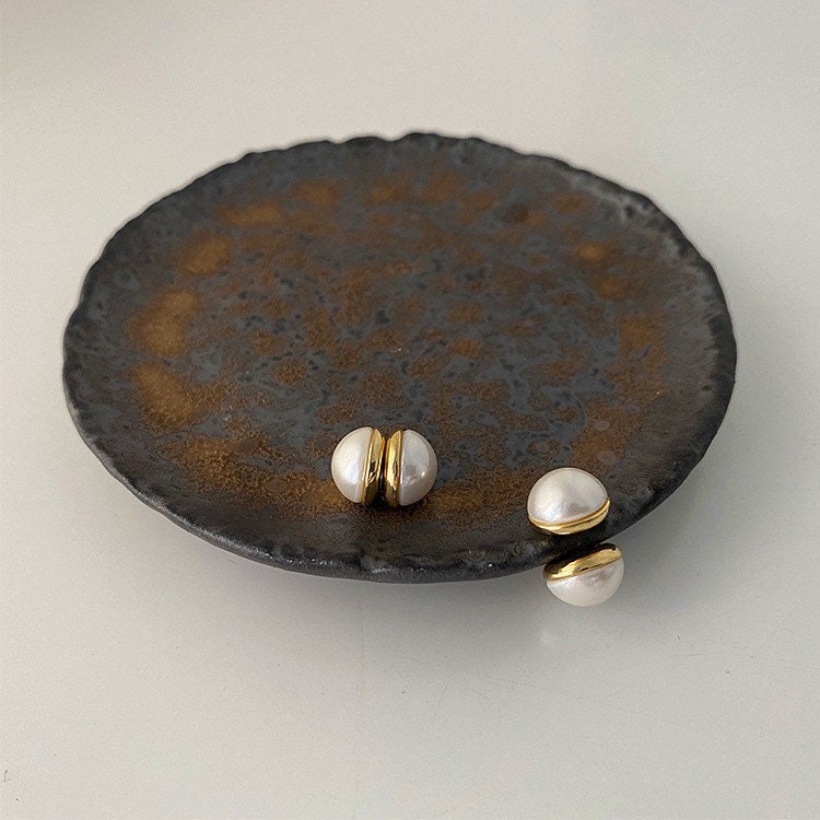 Magnetic Pearl Earrings Clip on Pearl Earrings Elegant Dainty