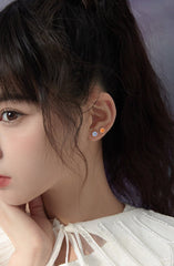 Little Vivid Flower Enamel Studs