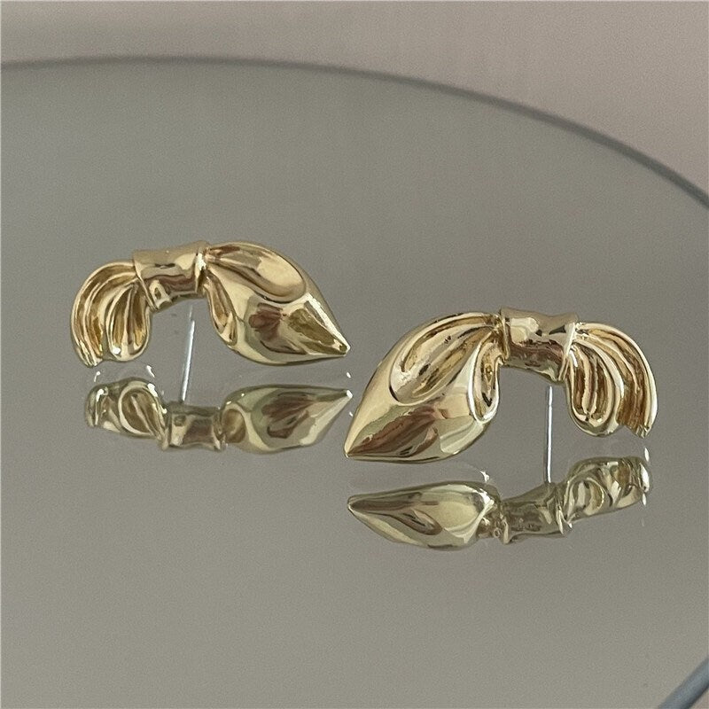 Bow Stud Earrings