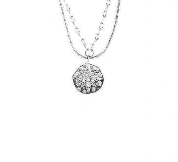Layered starburst Necklace