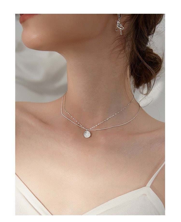 Layered starburst Necklace