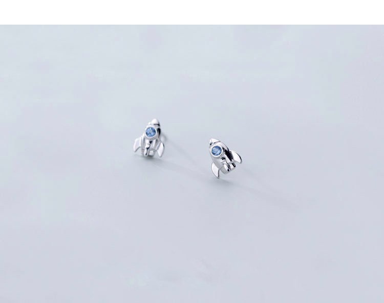 Rocket Earrings| Spaceship Studs| Astronaut | Galaxy | Sterling Silver| Cute| Dainty£ü Space