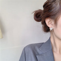 Star balloon earrings | Balloons studs| Simple silver earrings l Cute