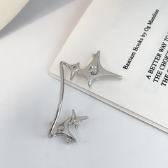Stars Ear Cuff| Star ear cuff| Ear jacket | Celestial ear jacket| Big Dipper