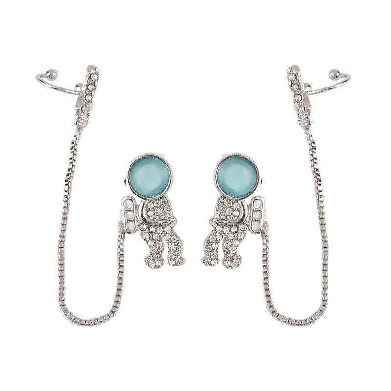 Rocket Earrings| Spaceship Studs| Astronaut | Galaxy | Space