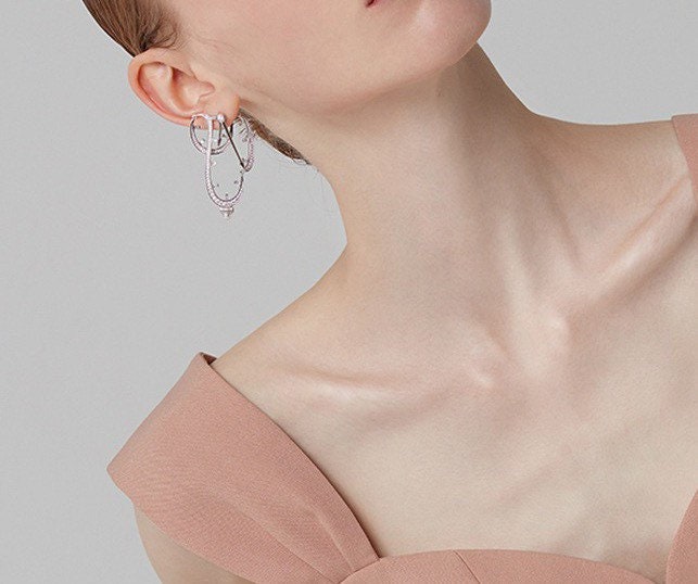 Time of Dali Clock Earrings