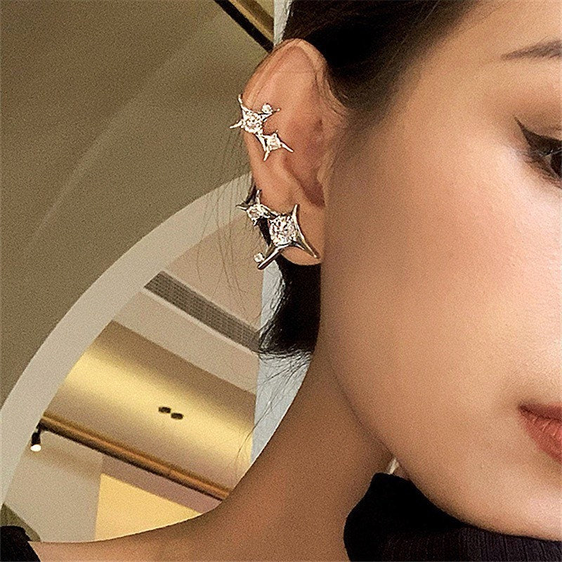 Stars Ear Cuff| Star ear cuff| Ear jacket | Celestial ear jacket| Big Dipper