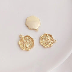 Sakura necklace | Floral necklace | Coin necklace | Cherry blossom necklace | Perfect birthday gift| Gold filled| Love