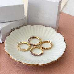 Purple M?bius Ring Ring