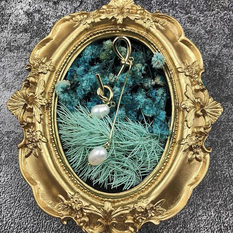 Minimalist Pearl Drop Earrings